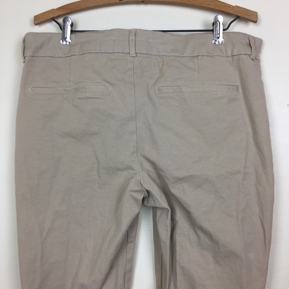 Old Navy Pixie Mid-Rise Khaki Pants - Picture 5 of 8
